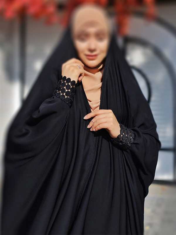 چادر زنانه مدل دانشجویی چادر مشکی جدید ۱۴۰۲ چادر دانشجویی