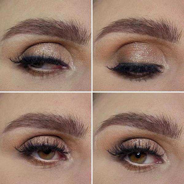 آرایش چشم و ابروی عروس