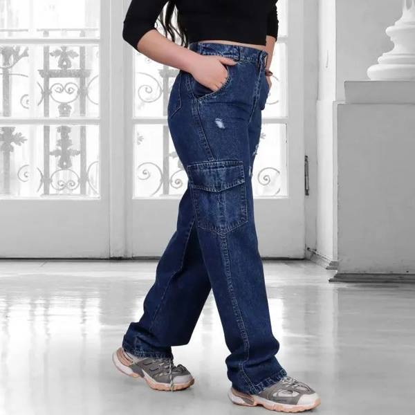 شلوار جین مام استایل