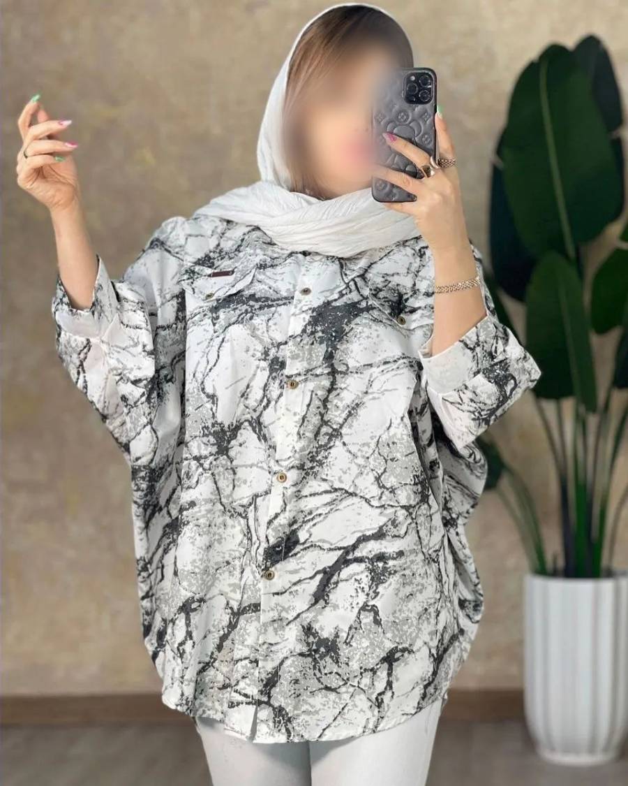 الگوی مانتو خفاشی جدید