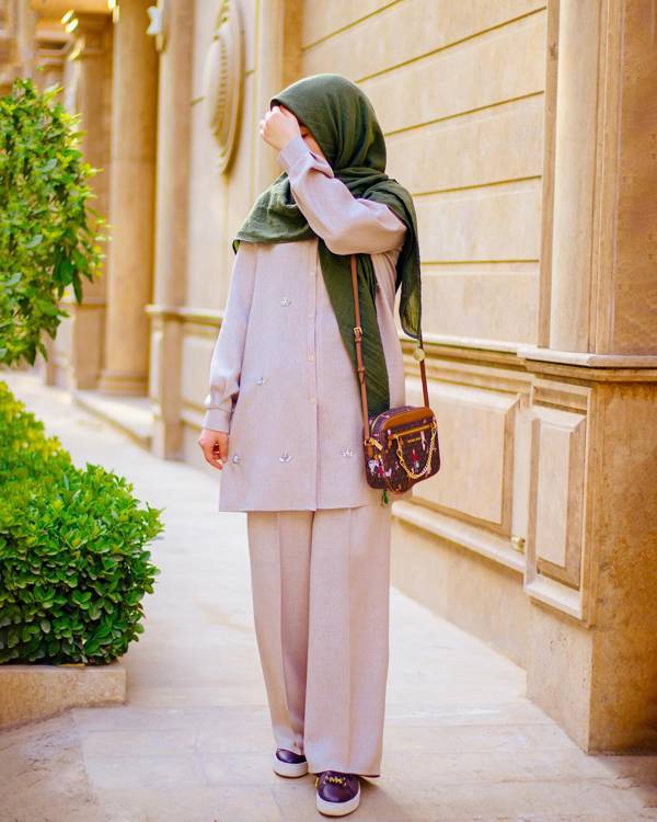 تونیک شلوار بیرونی