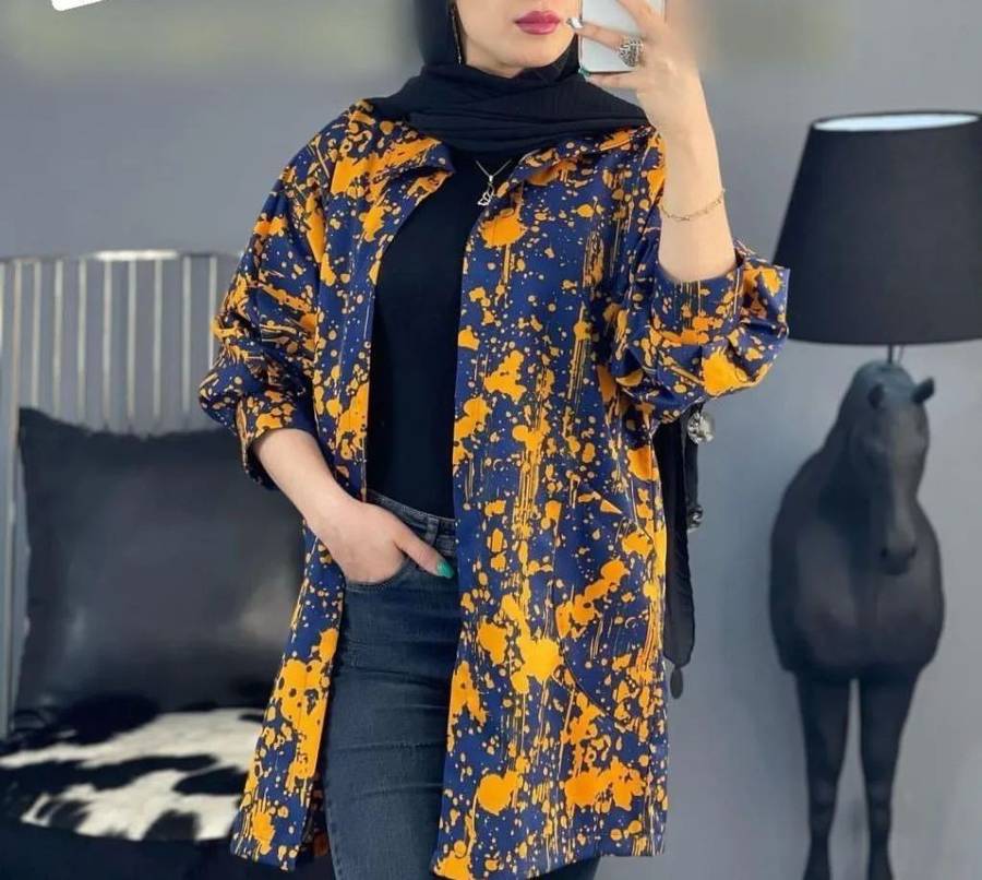 مدل مانتو آبرنگی جدید تابستانی