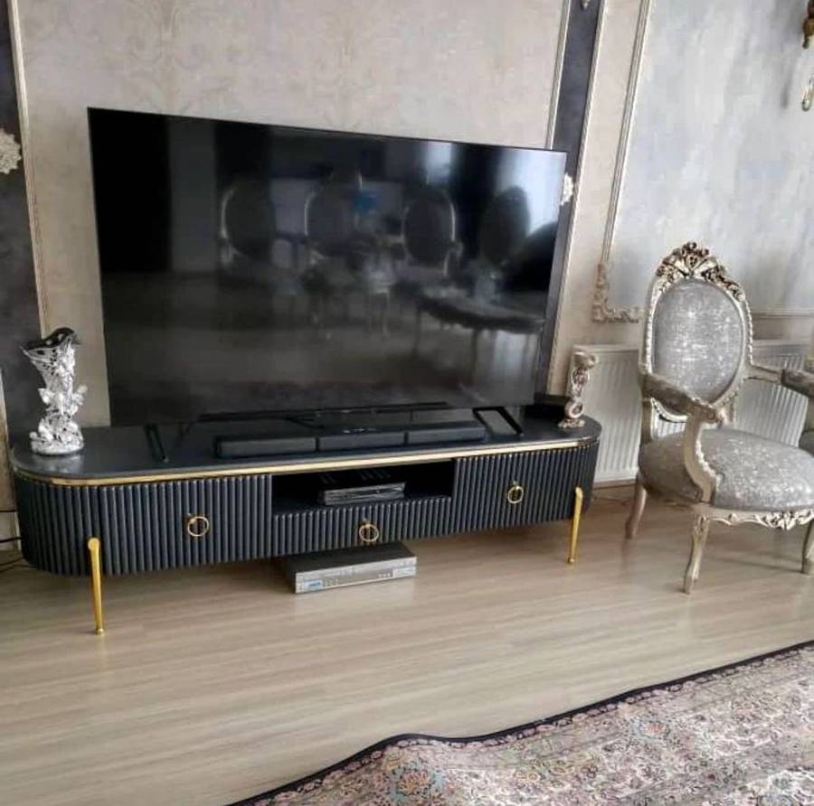 مدل میز تلویزیون دیواری ام دی اف