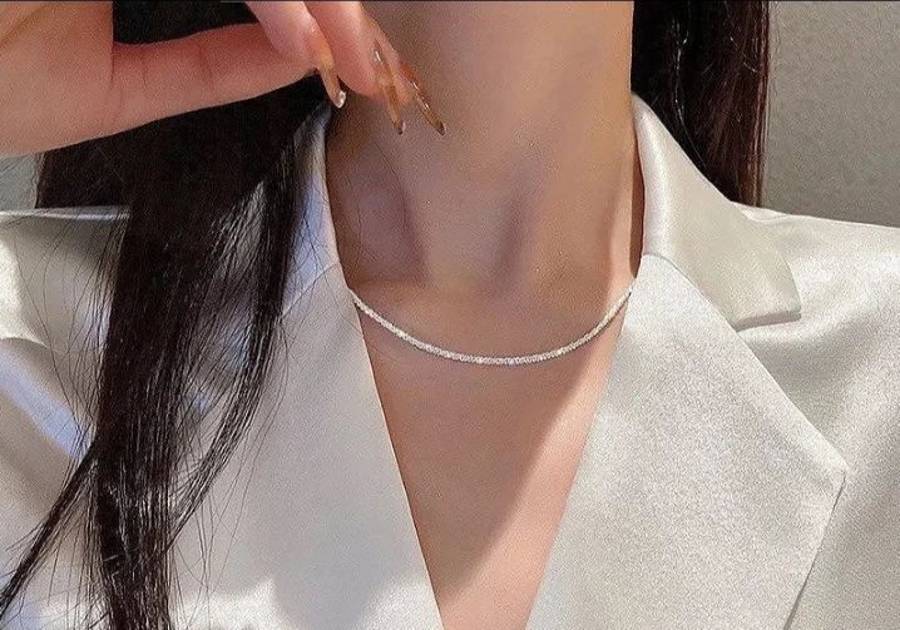 گردنبند نقره مردانه