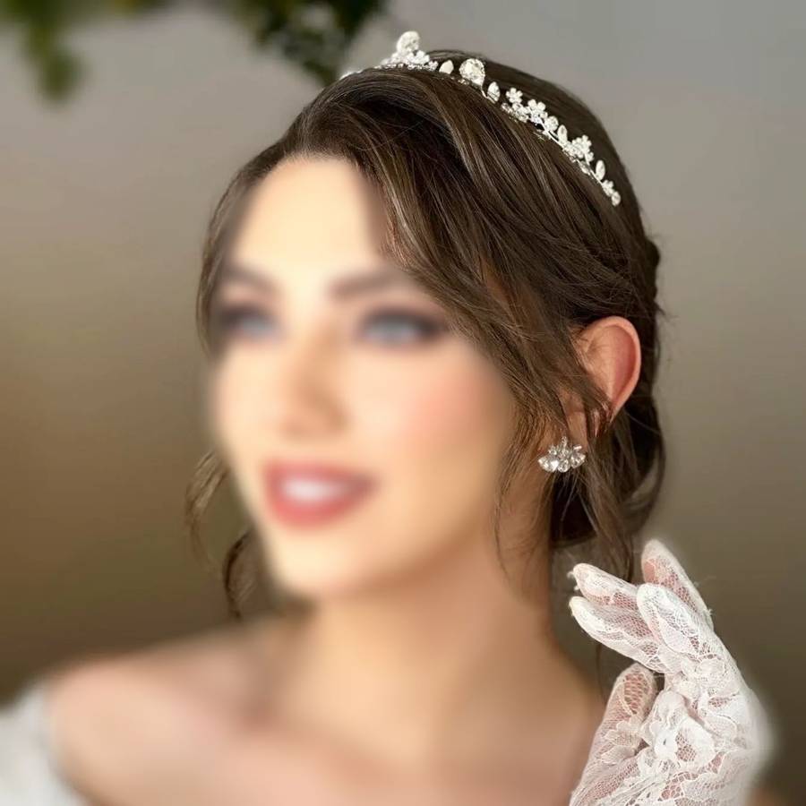 مدل تاج عروس طلا