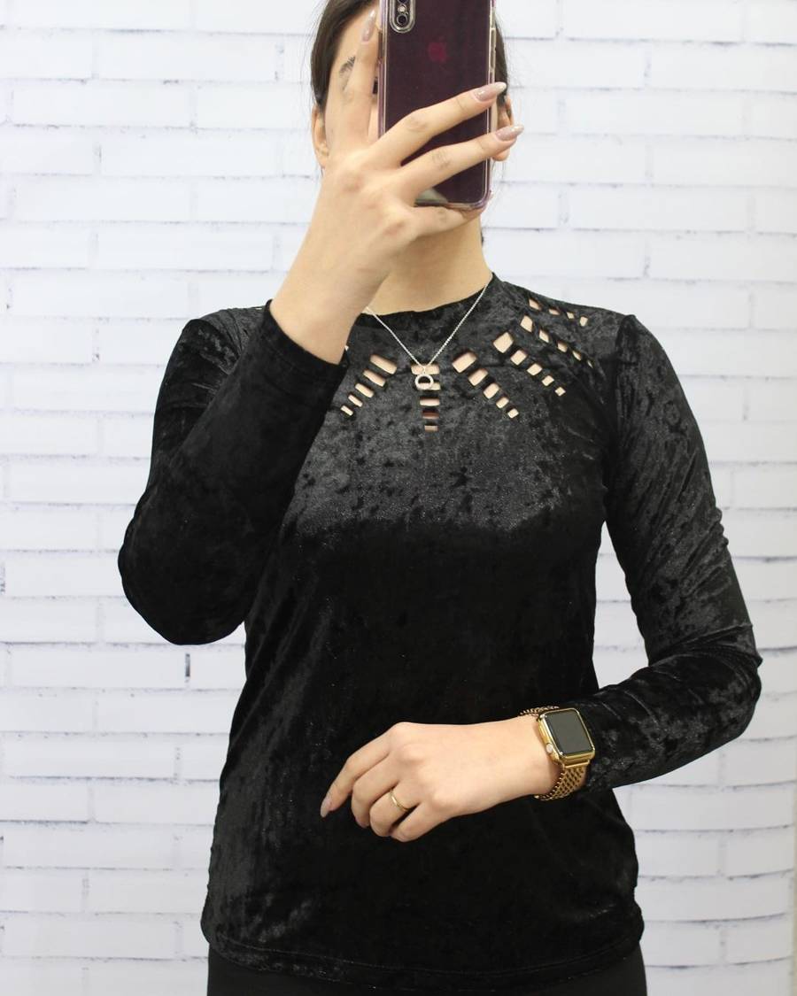 شومیز مخمل زنانه