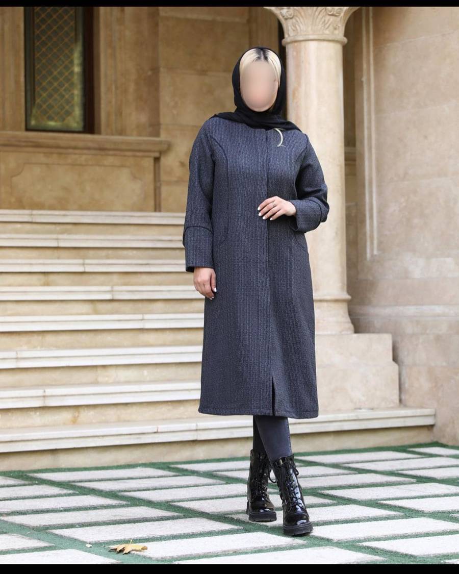 مدل مانتو پاییزه جلو بسته