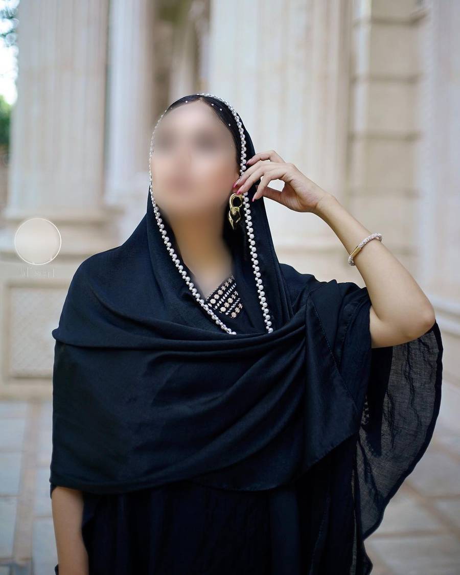 مدل شال نگینی شیک