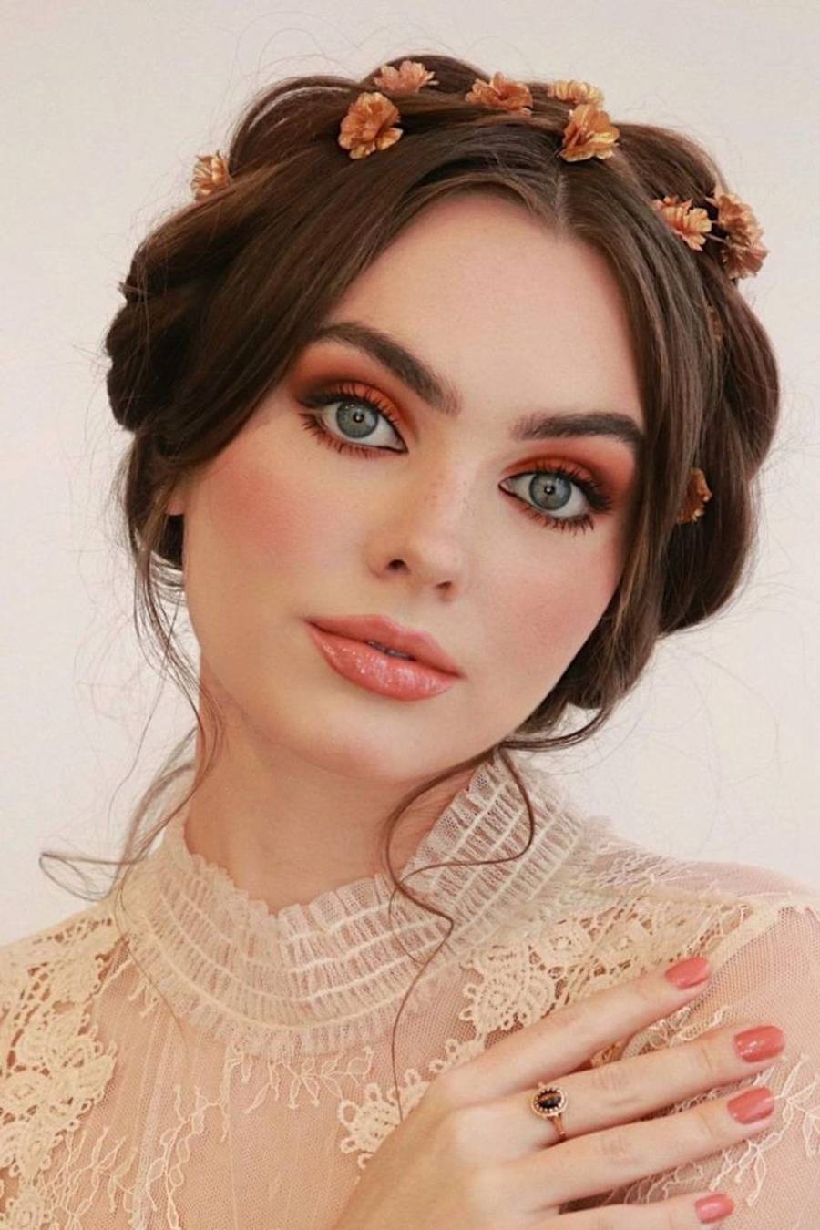 مدل آرایش زمستانی چشم 