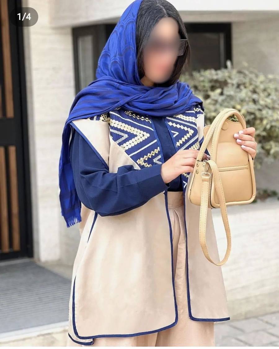 مدل مانتو جلو باز مجلسی زیبا