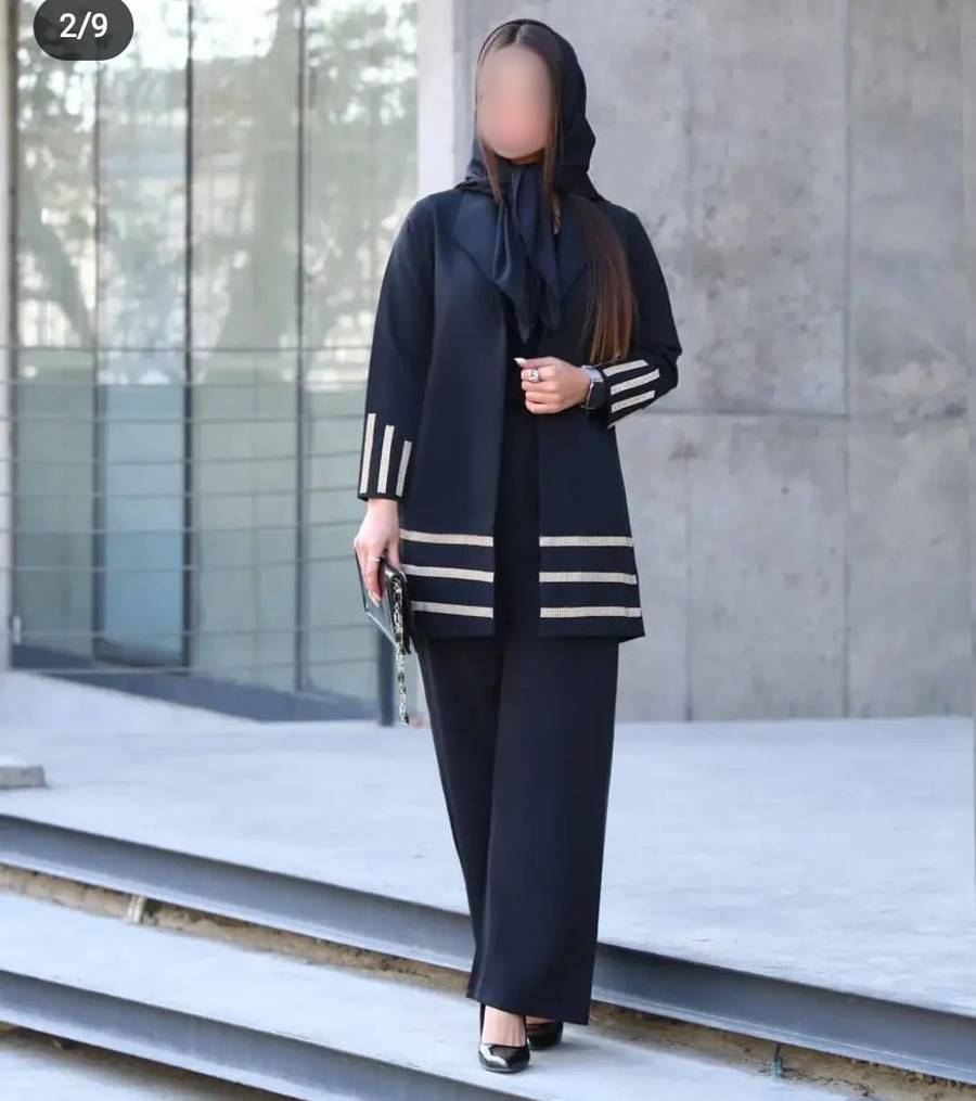 مدل مانتو جلو باز مجلسی خاص