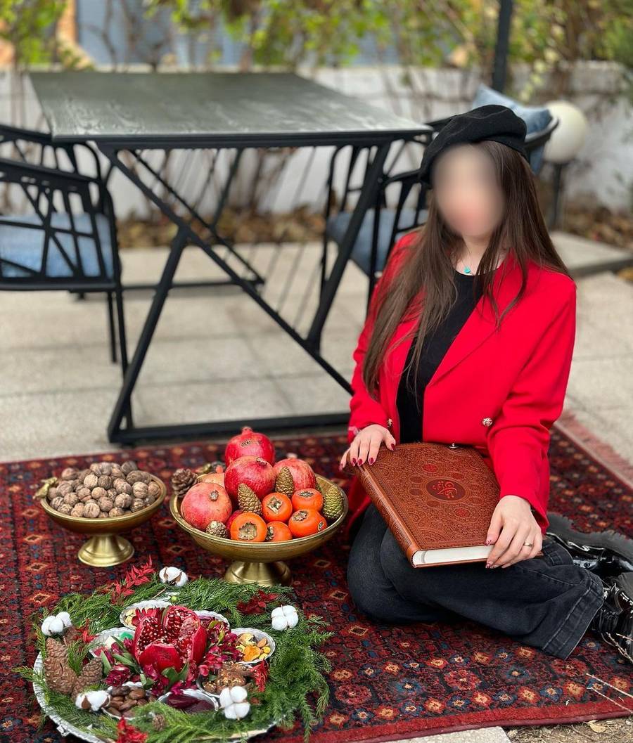 مدل استایل یلدایی ساده