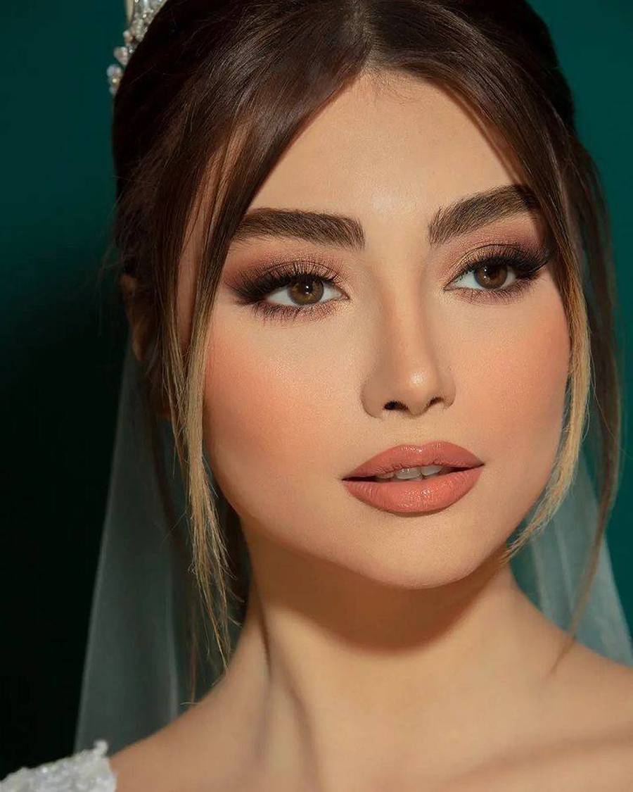 مدل ارایش عروس چاق