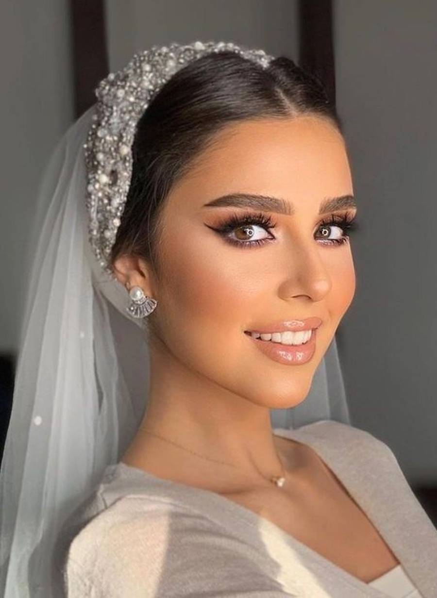 مدل میکاپ عروس نچرال زیبا