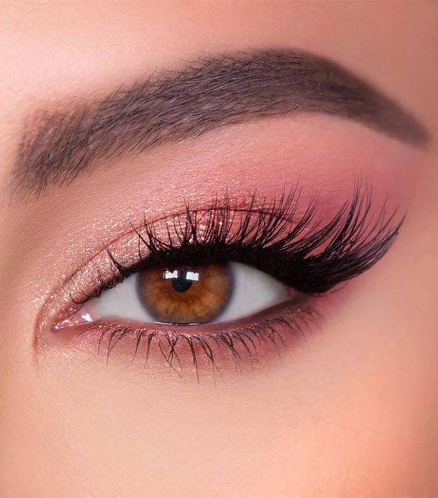 آرایش چشم دخترانه برای عروسی 