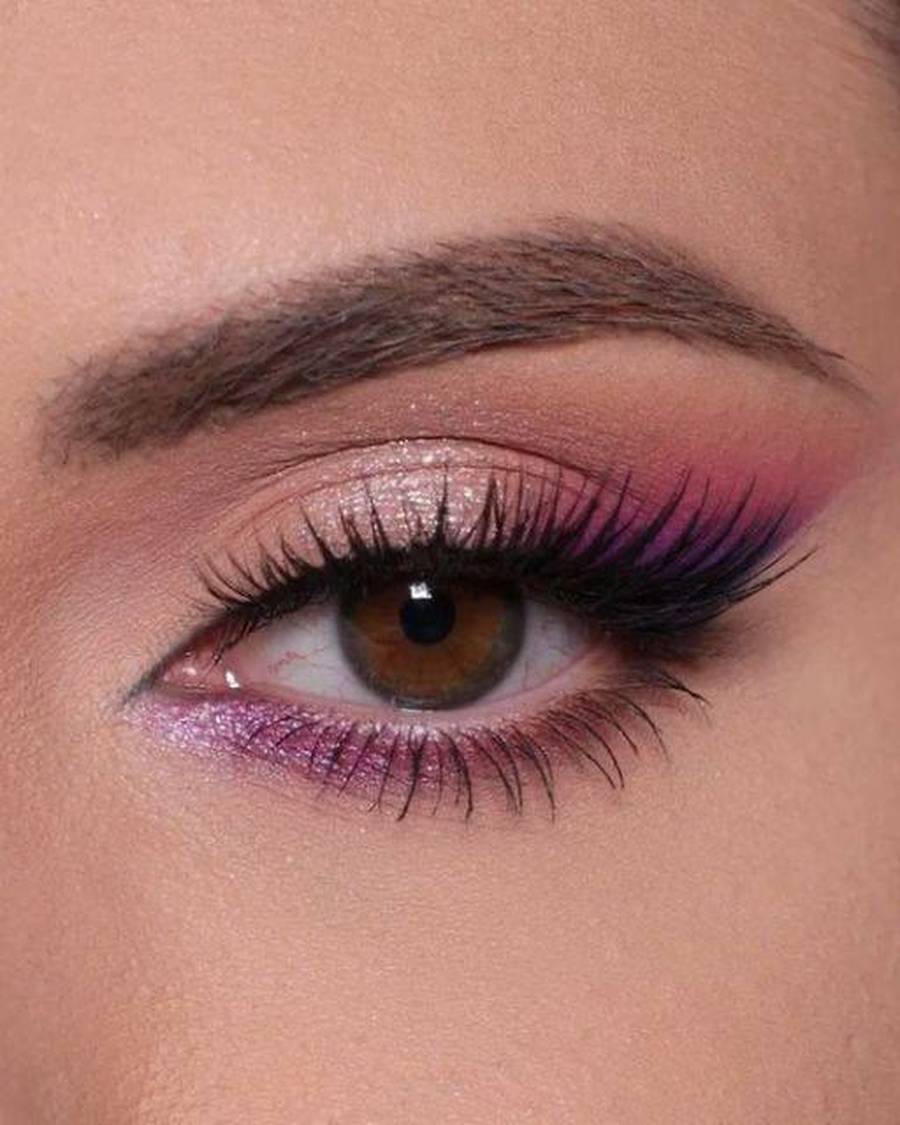 عکس سایه چشم دخترانه ساده