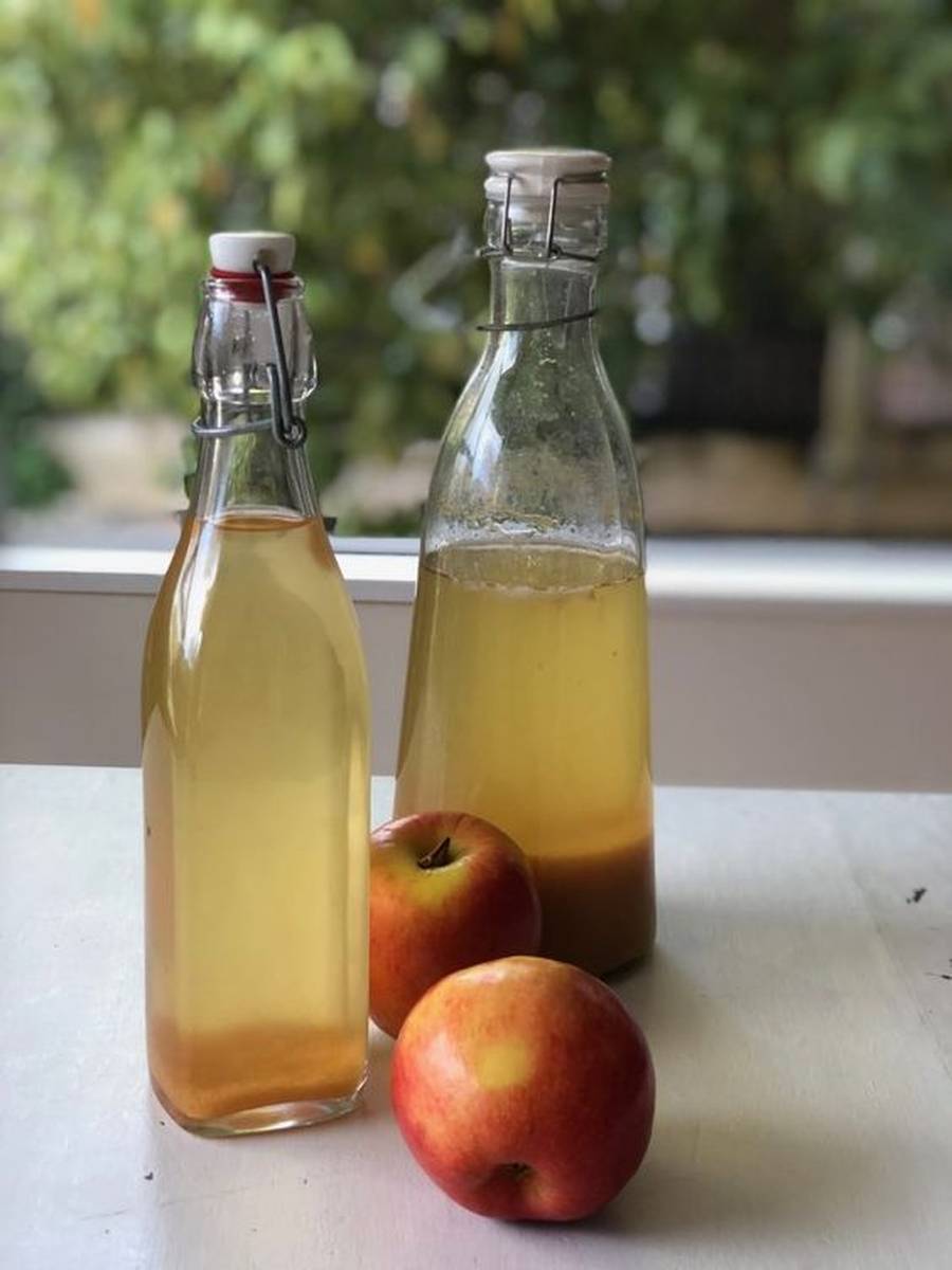 لاغری با سرکه سیب در یک هفته
