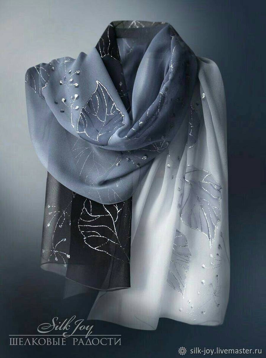 شال حریر شاین دار