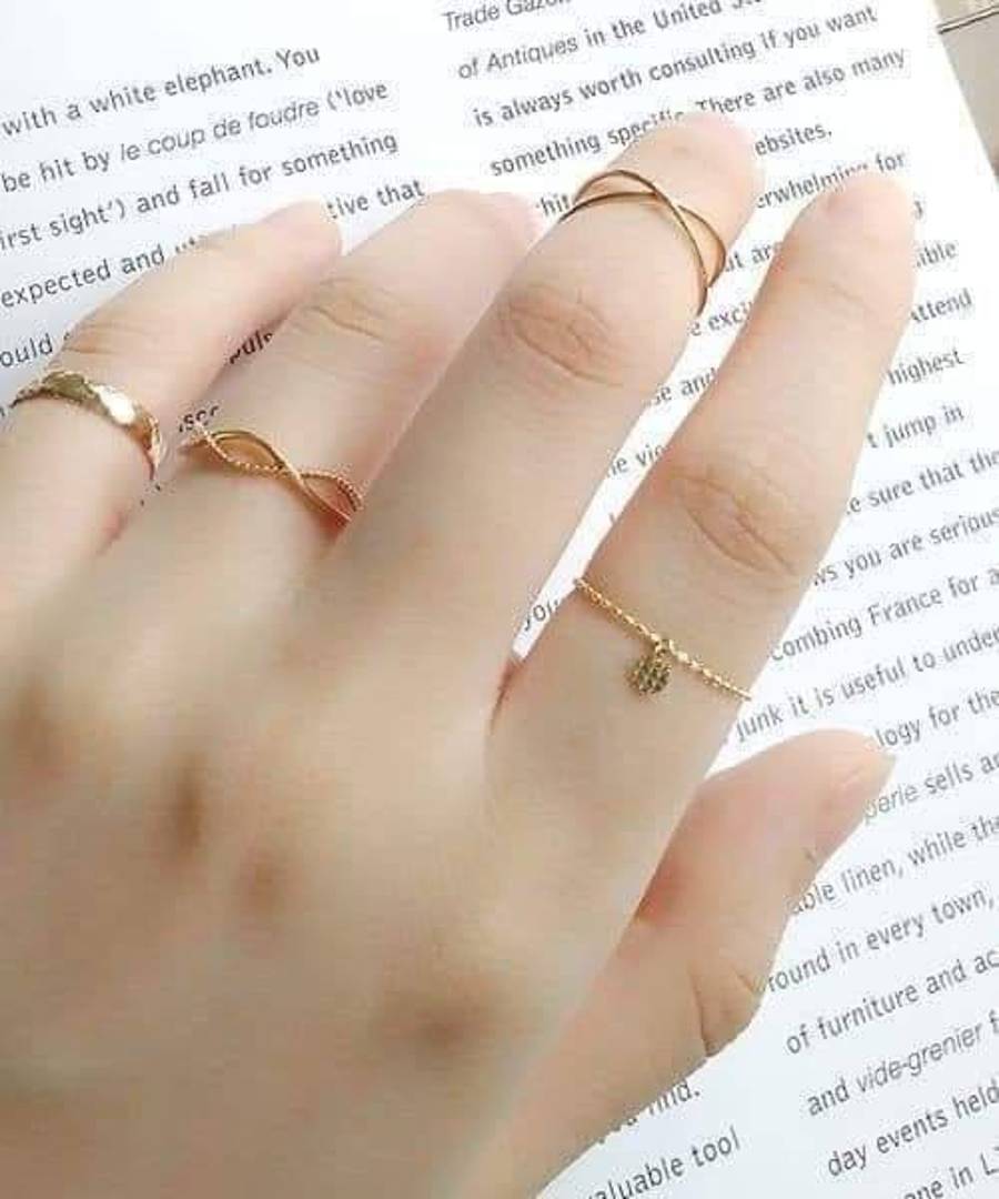 انگشتر طلا دخترانه 