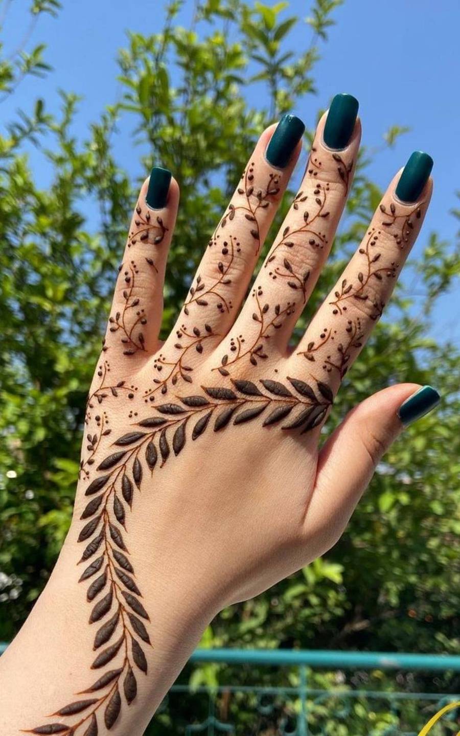 عکس نقش حنا جدید