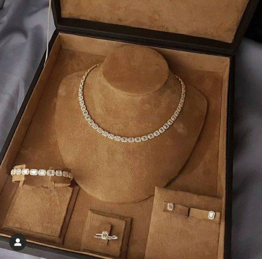 مدل سرویس طلا عروس زیبا
