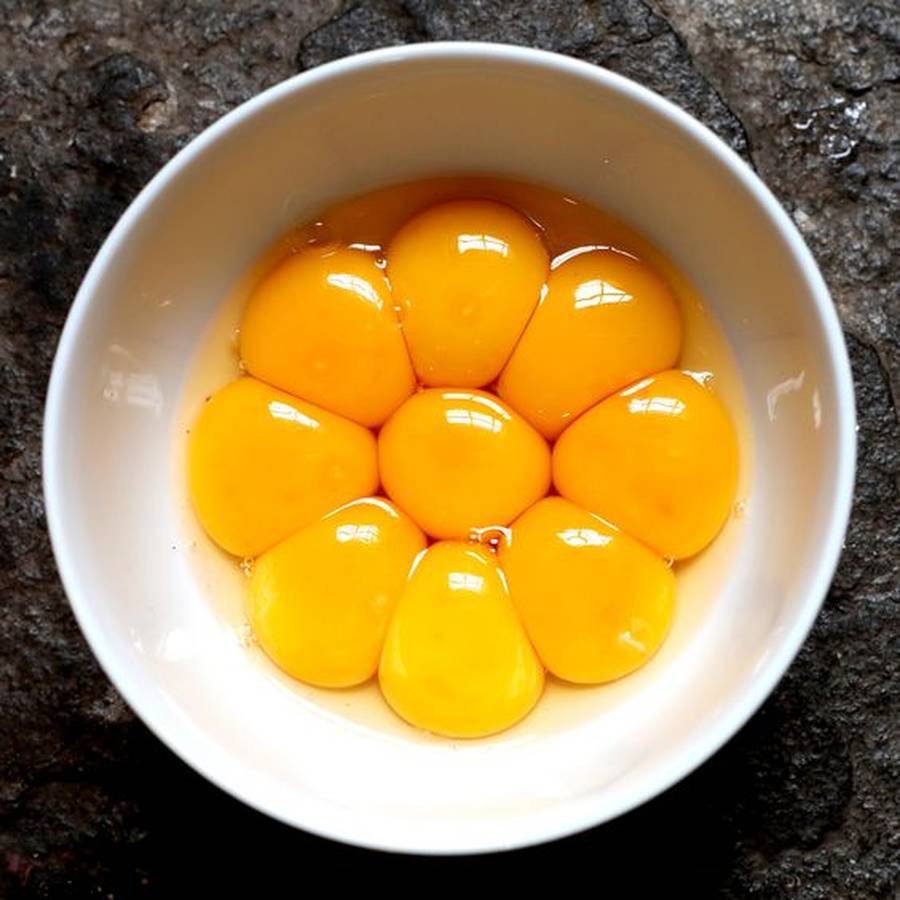 نحوه استفاده زرده تخمه مرغ برای مو