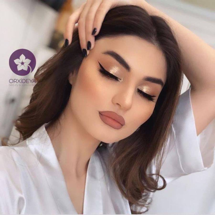 مدل آرایش صورت ملایم