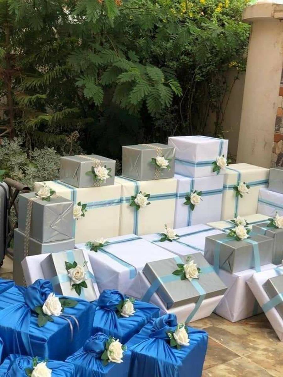 مدل تزیین کادو برای عروس جذاب