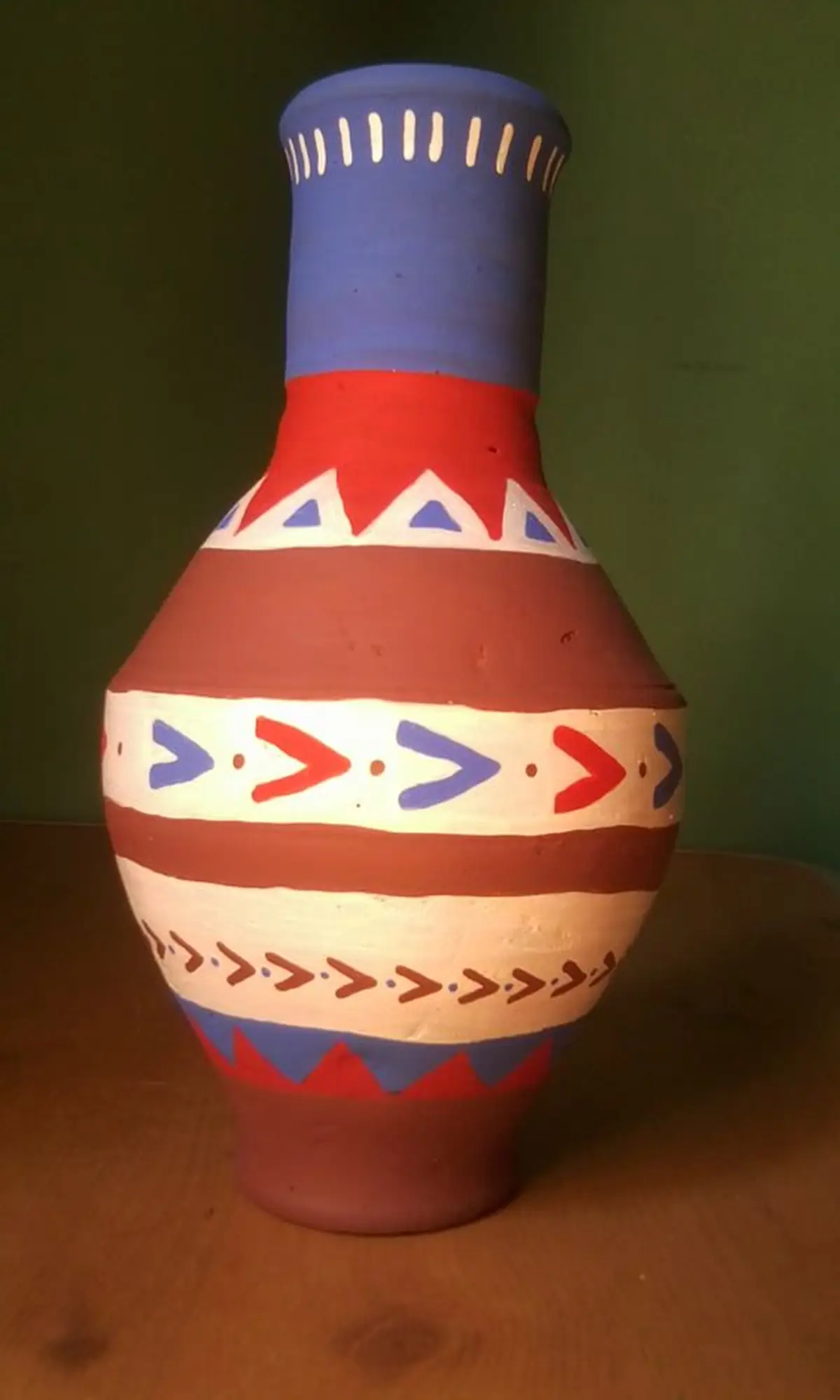 گلدان سفالی
