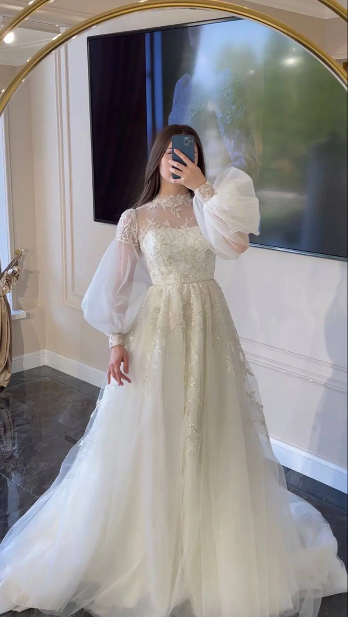 لباس عروس پرنسسی رنگی 