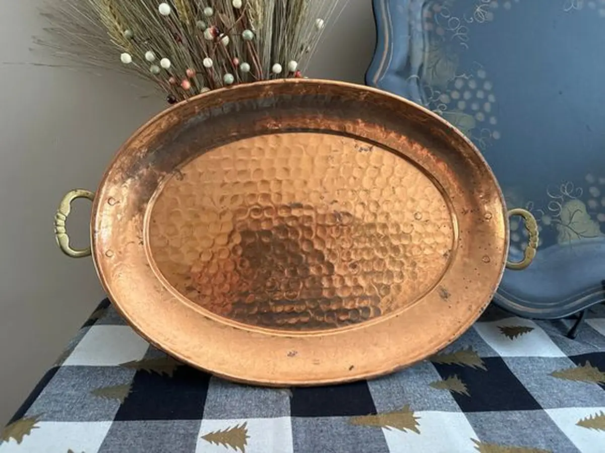 سینی مسی مستطیل