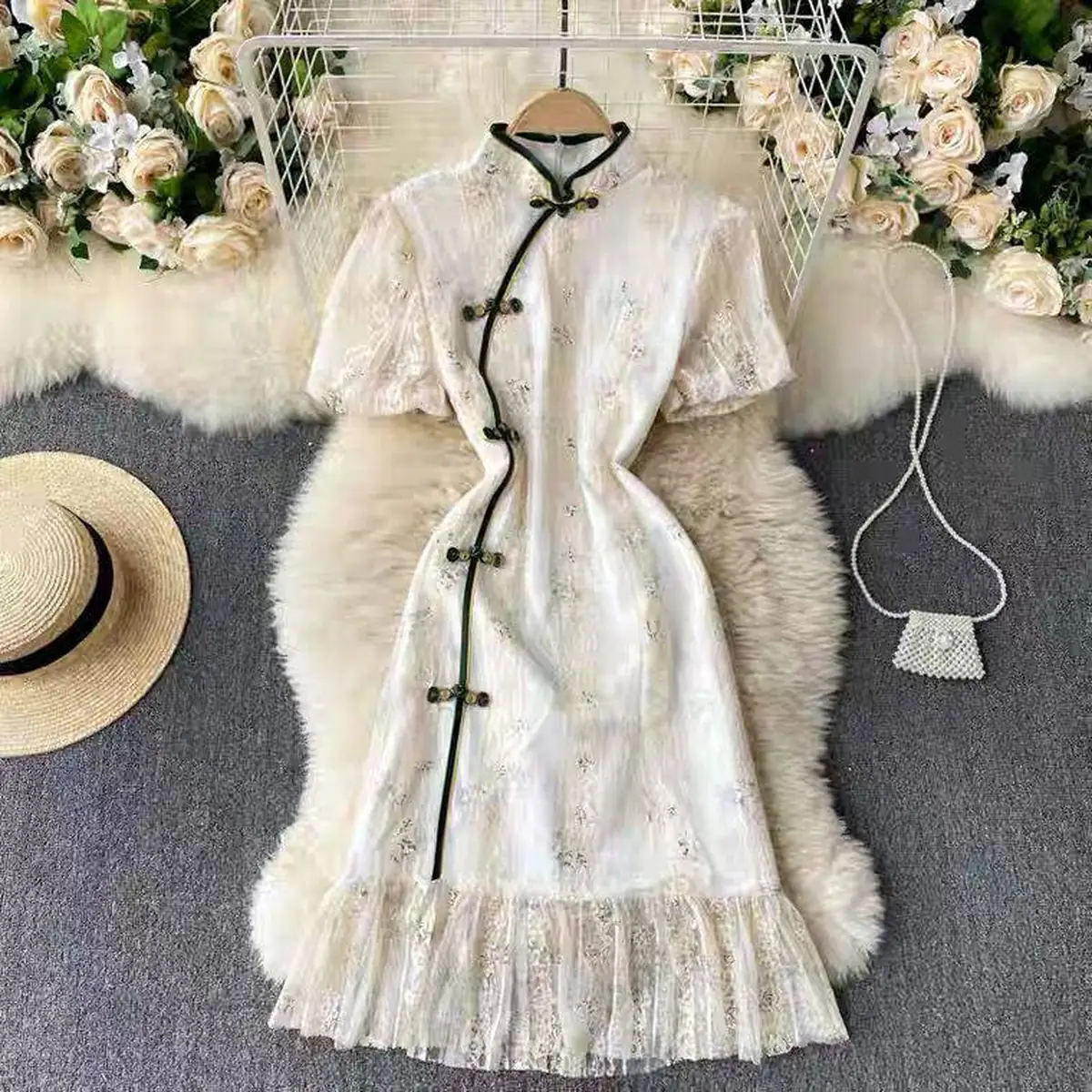 مدل لباس مجلسی کوتاه ساده و شیک لاکچری 