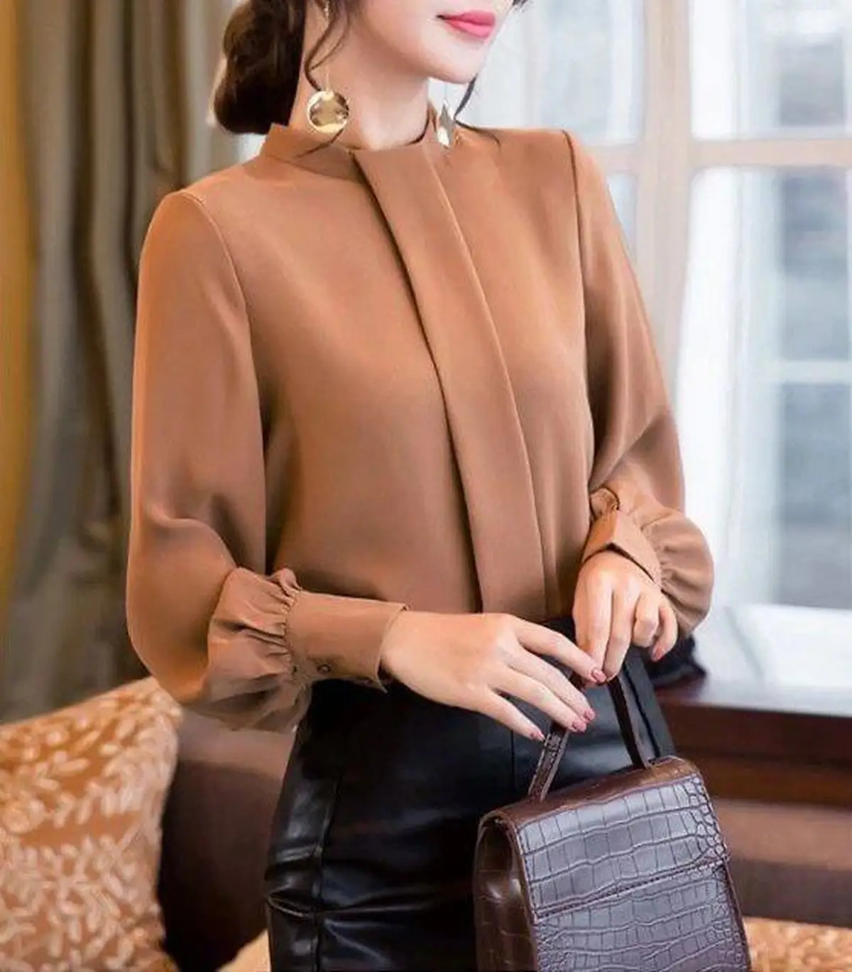 مدل شومیز گلدار 