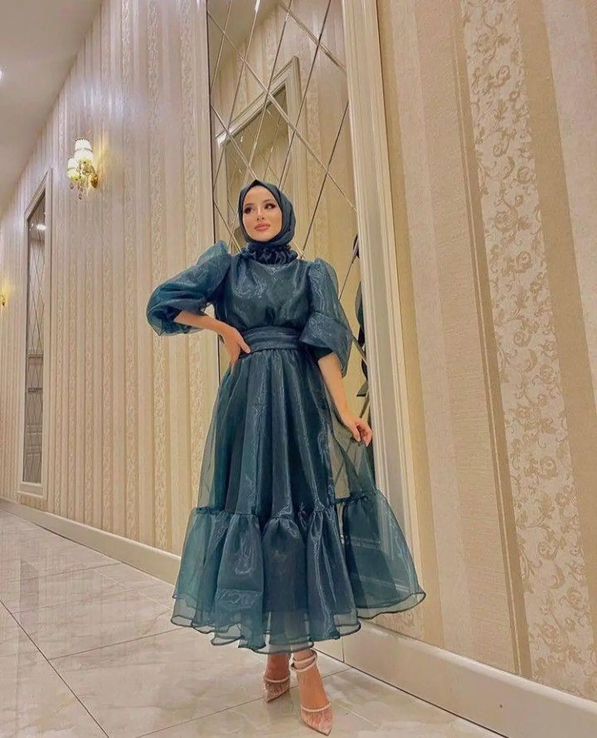لباس مجلسی کلوش 