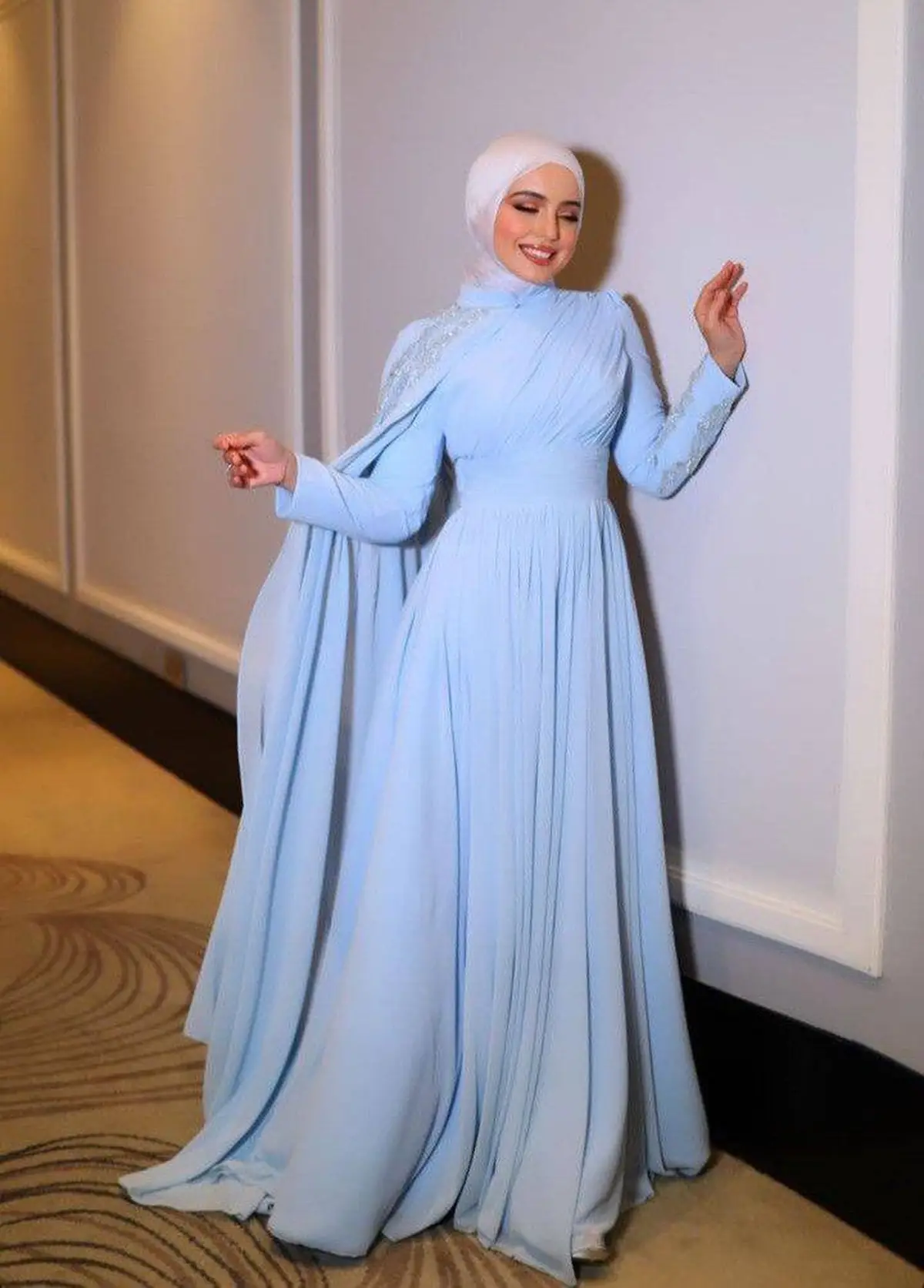 لباس حریر برای مهمانی