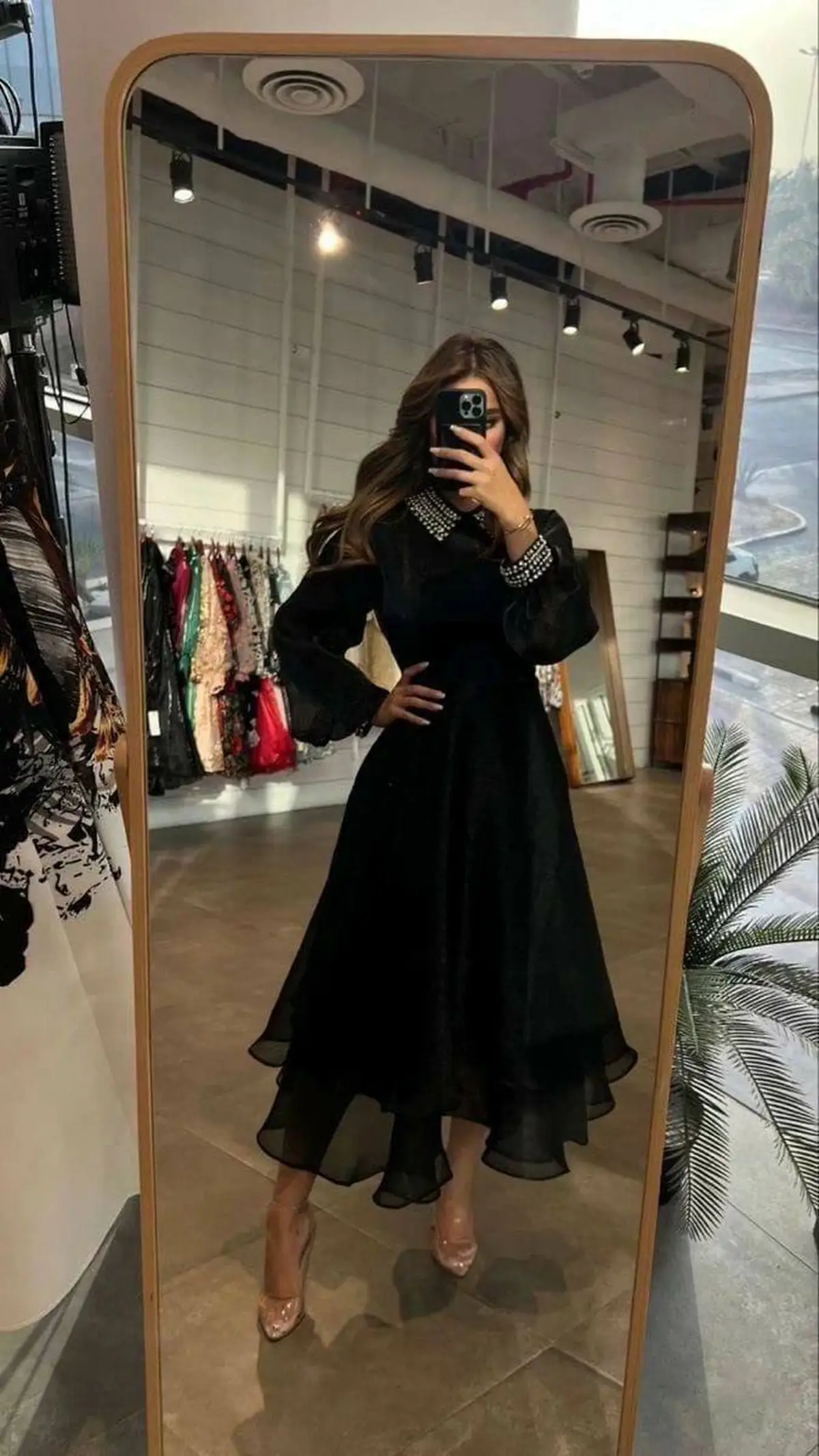 پیراهن کلوش مجلسی جدید