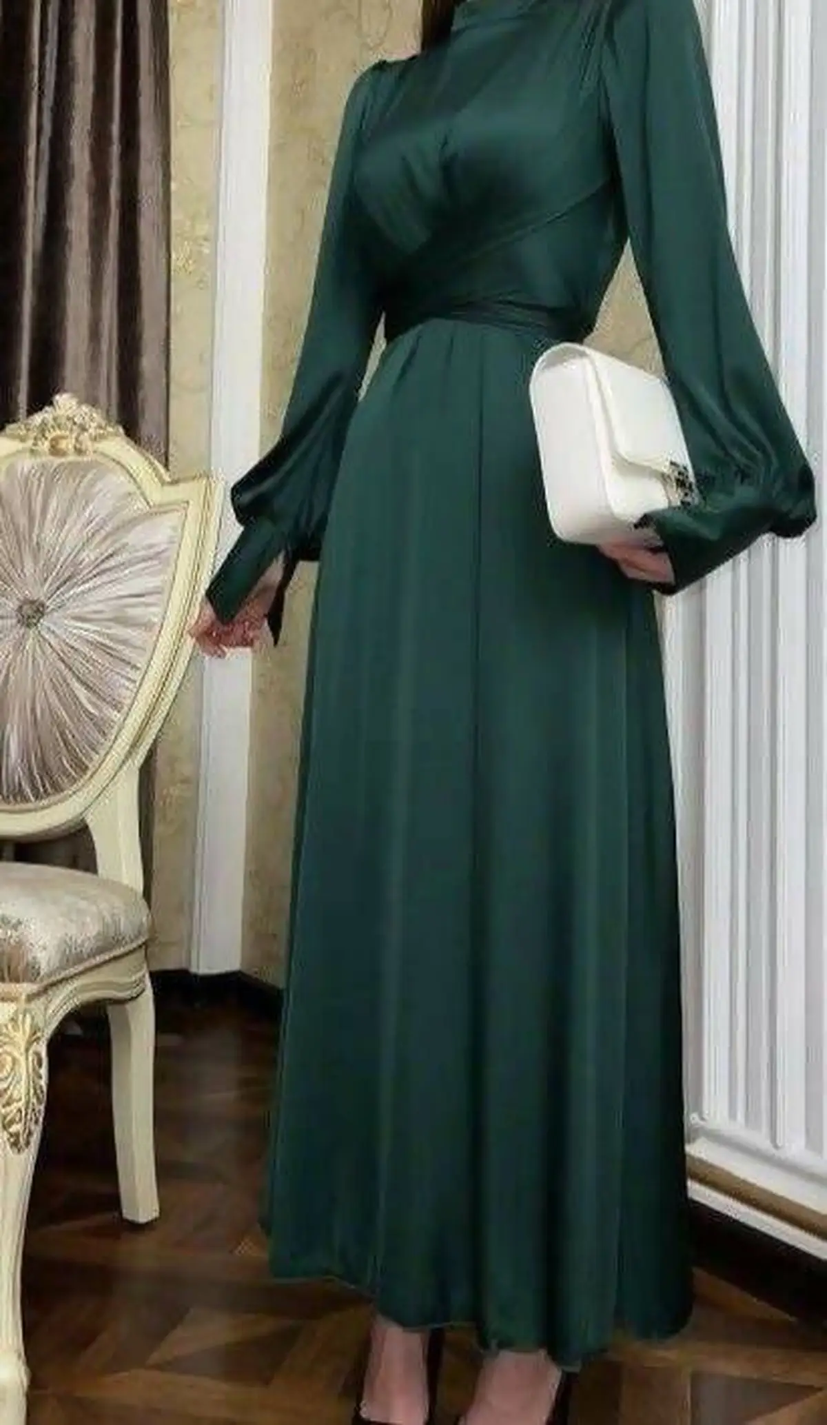 لباس حریر برای مهمانی