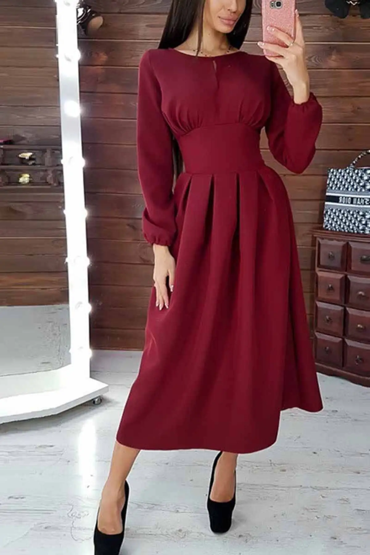 لباس ساتن مجلسی 