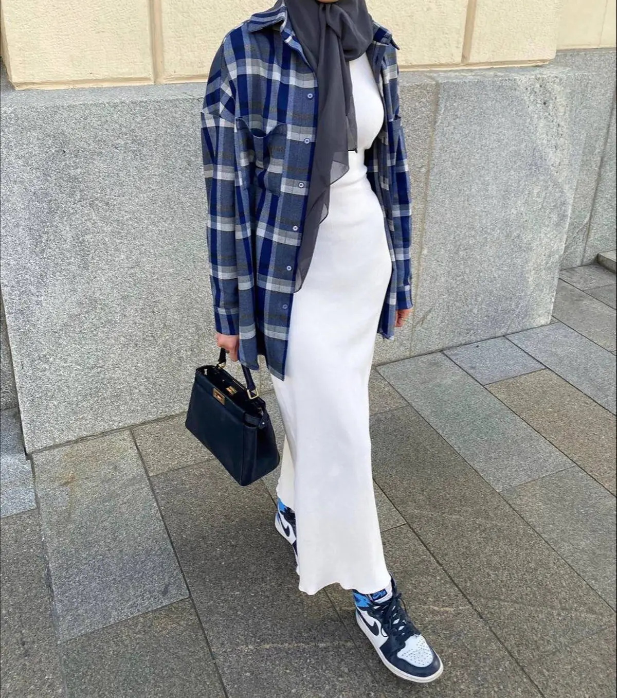 پیراهن لینن زنانه ساده 