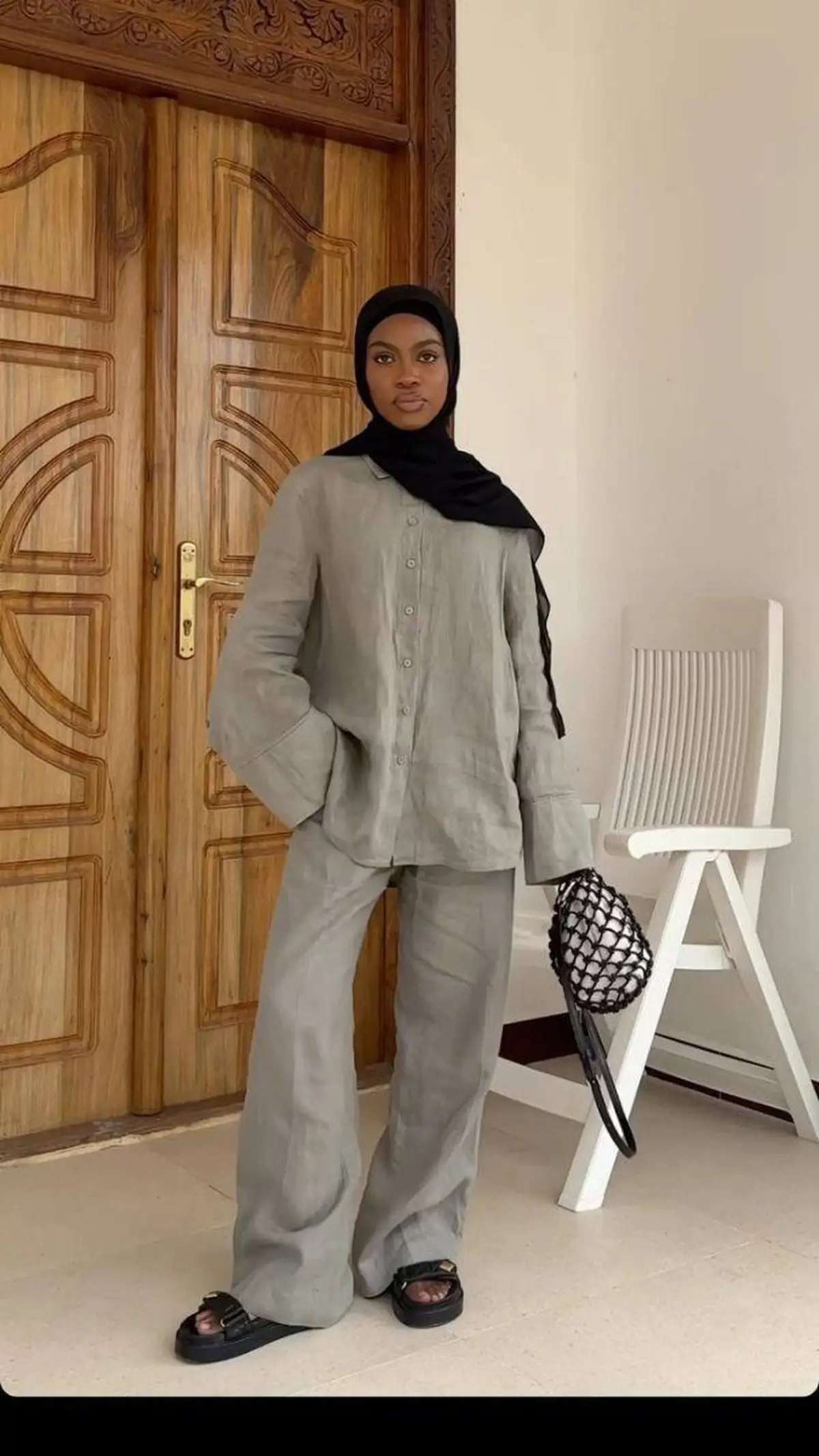 مدل شومیز با پارچه لنین 