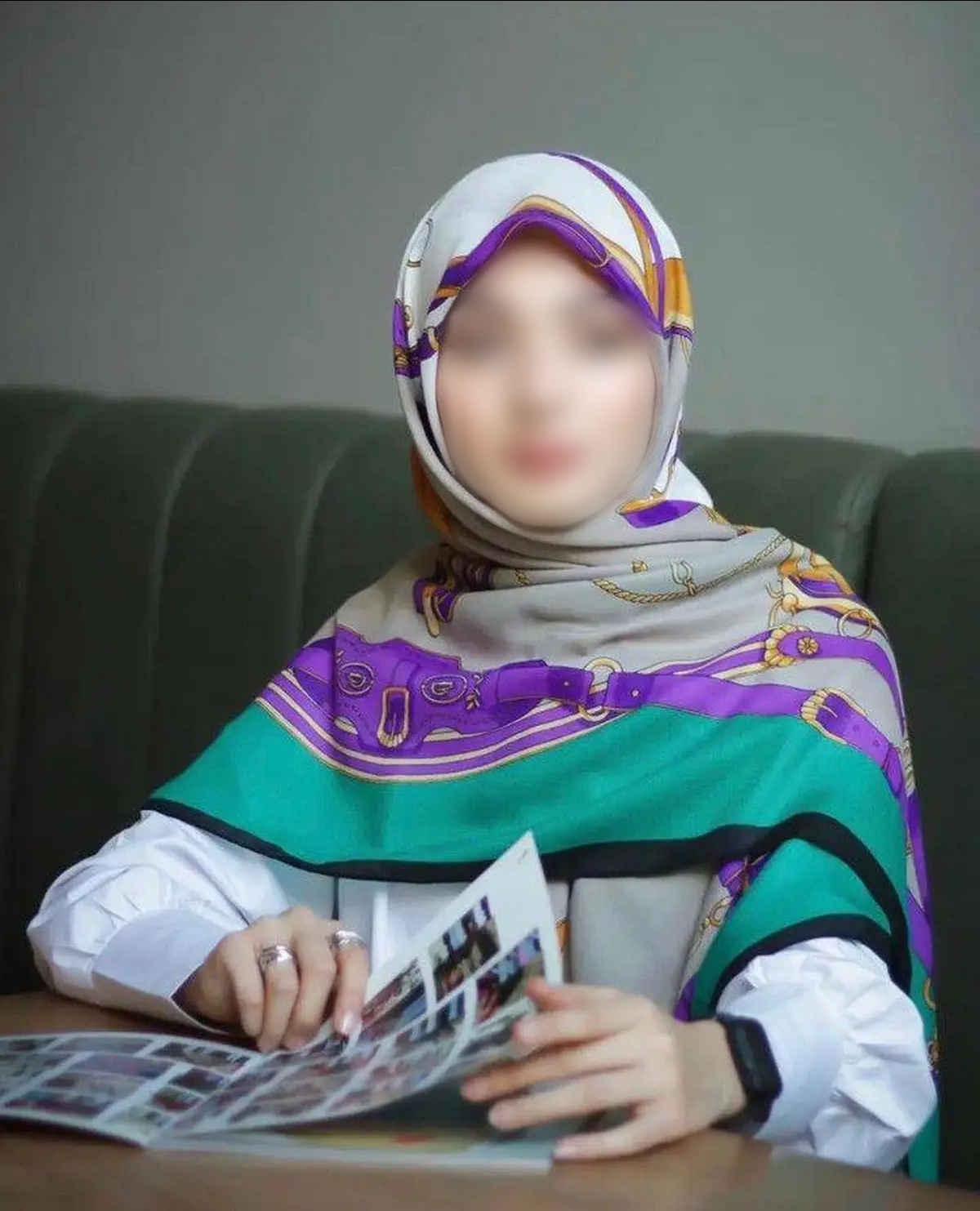 روسری جدید نخی 