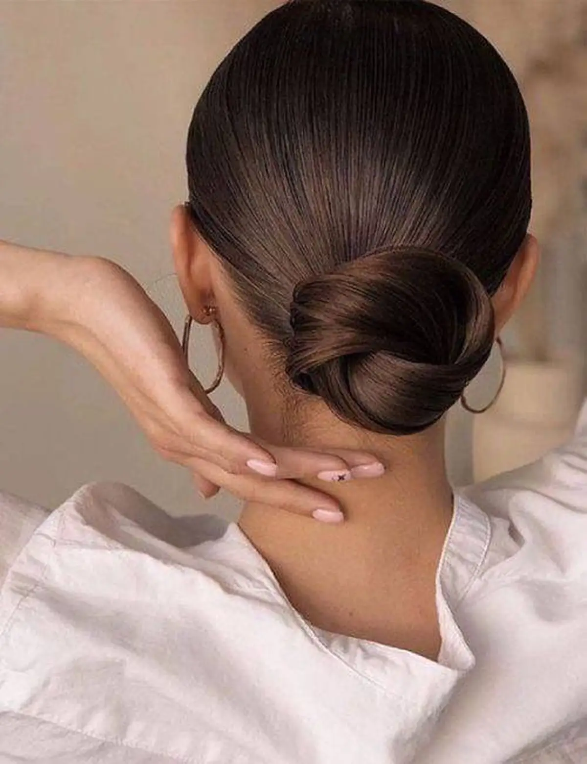 مدل شینیون بسته