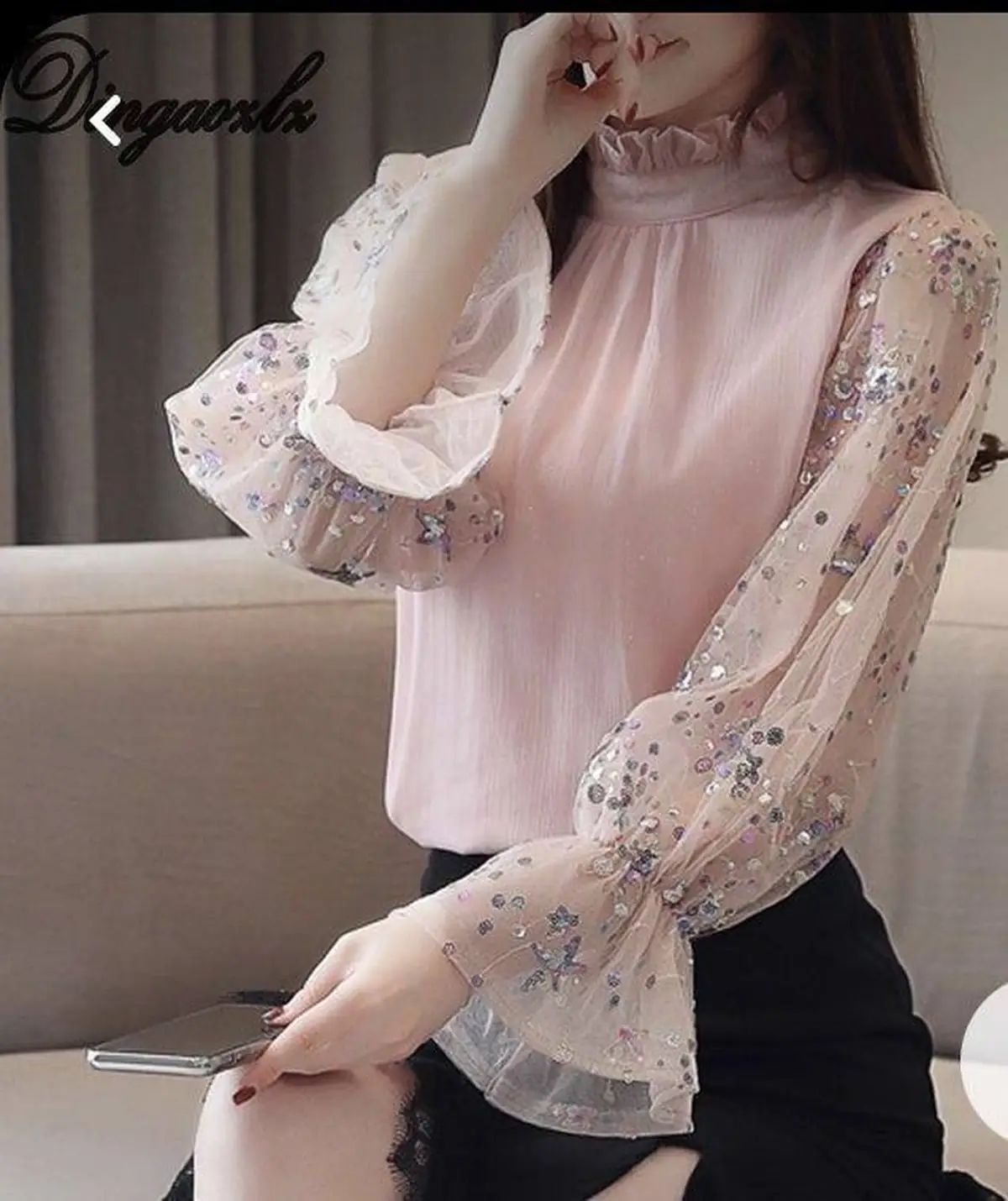 شومیز زنانه شیک ساه