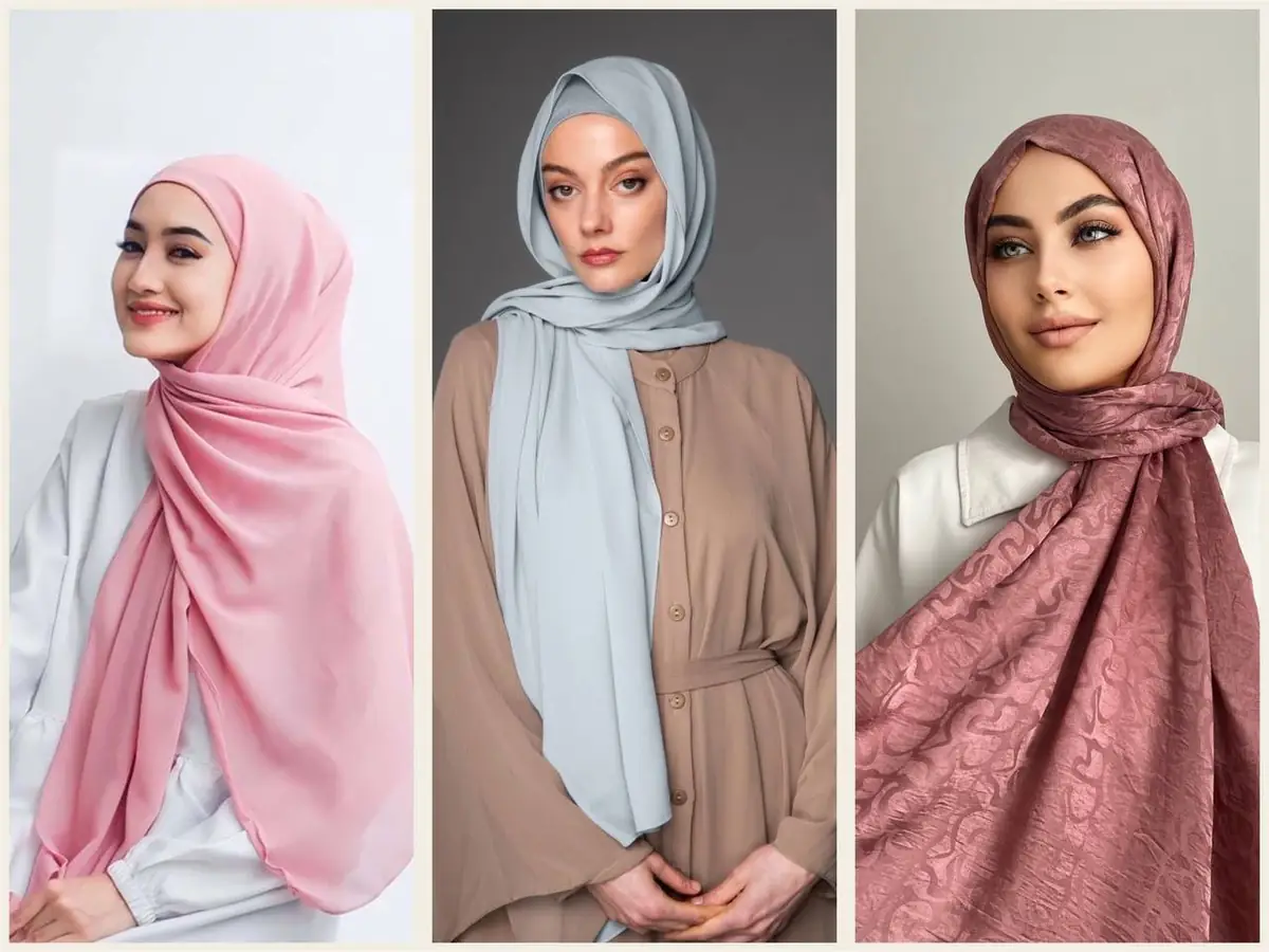 شال ساده زنانه 