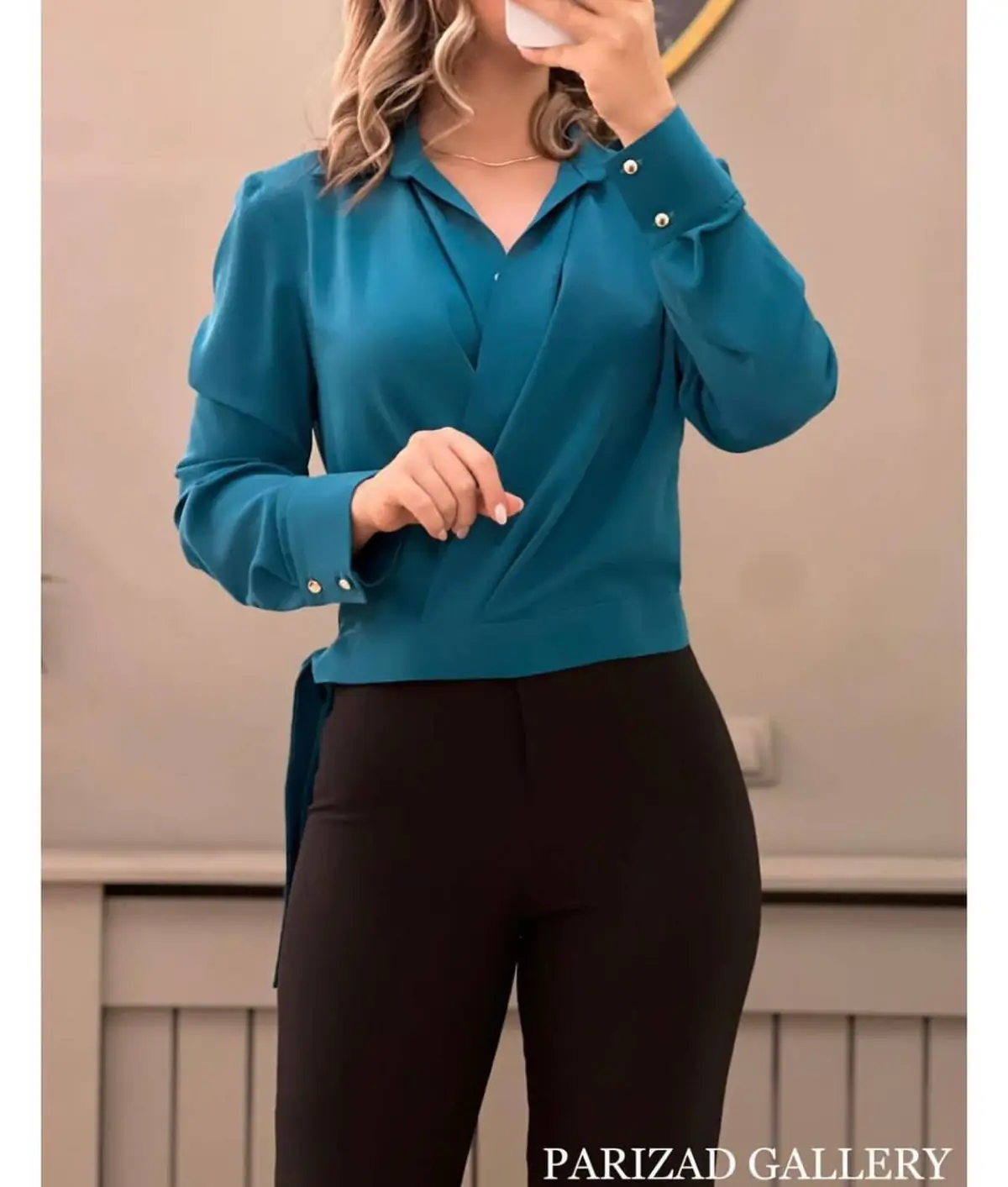 مدل بلوز زنانه ساتن 
