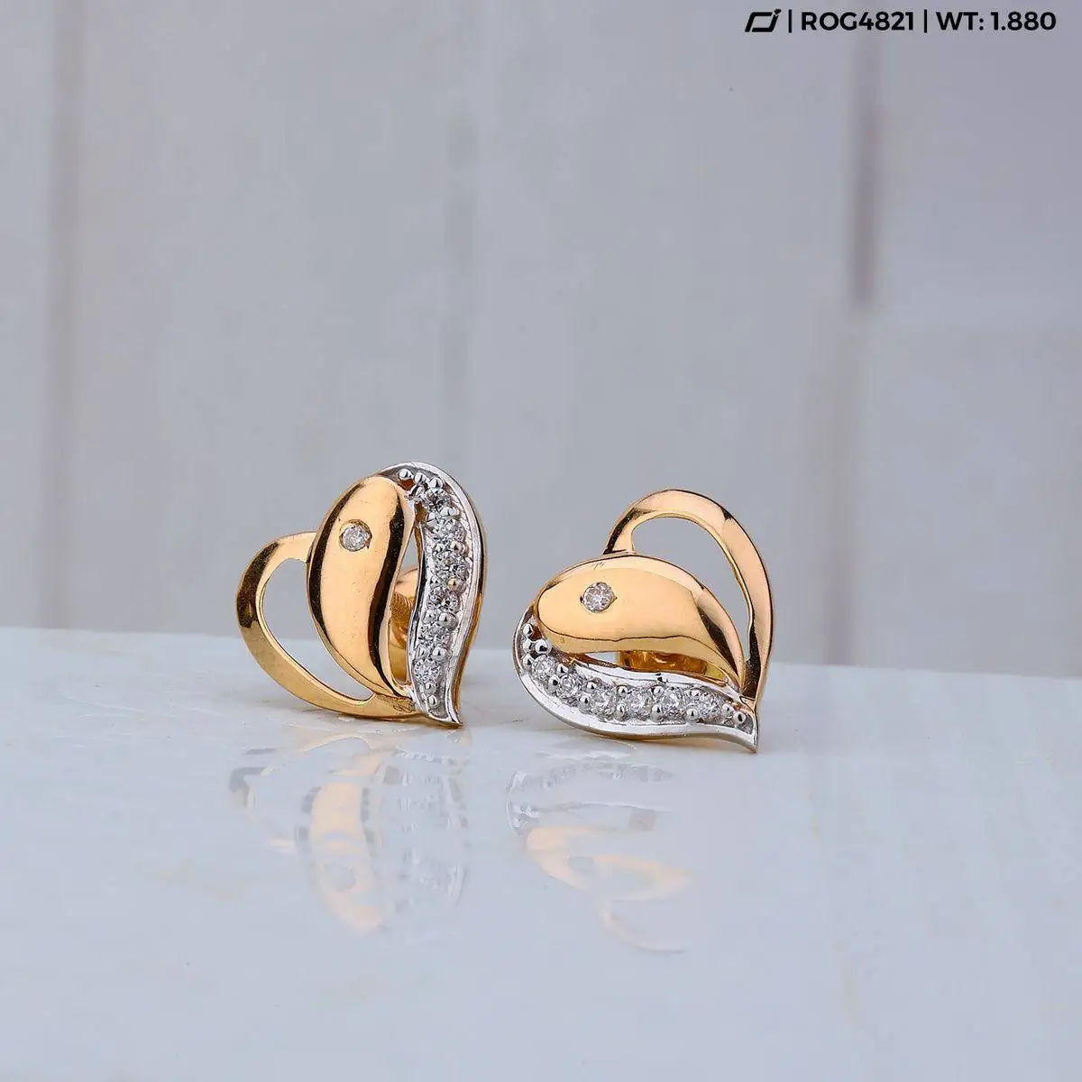 گوشواره لاکچری طلا جدید