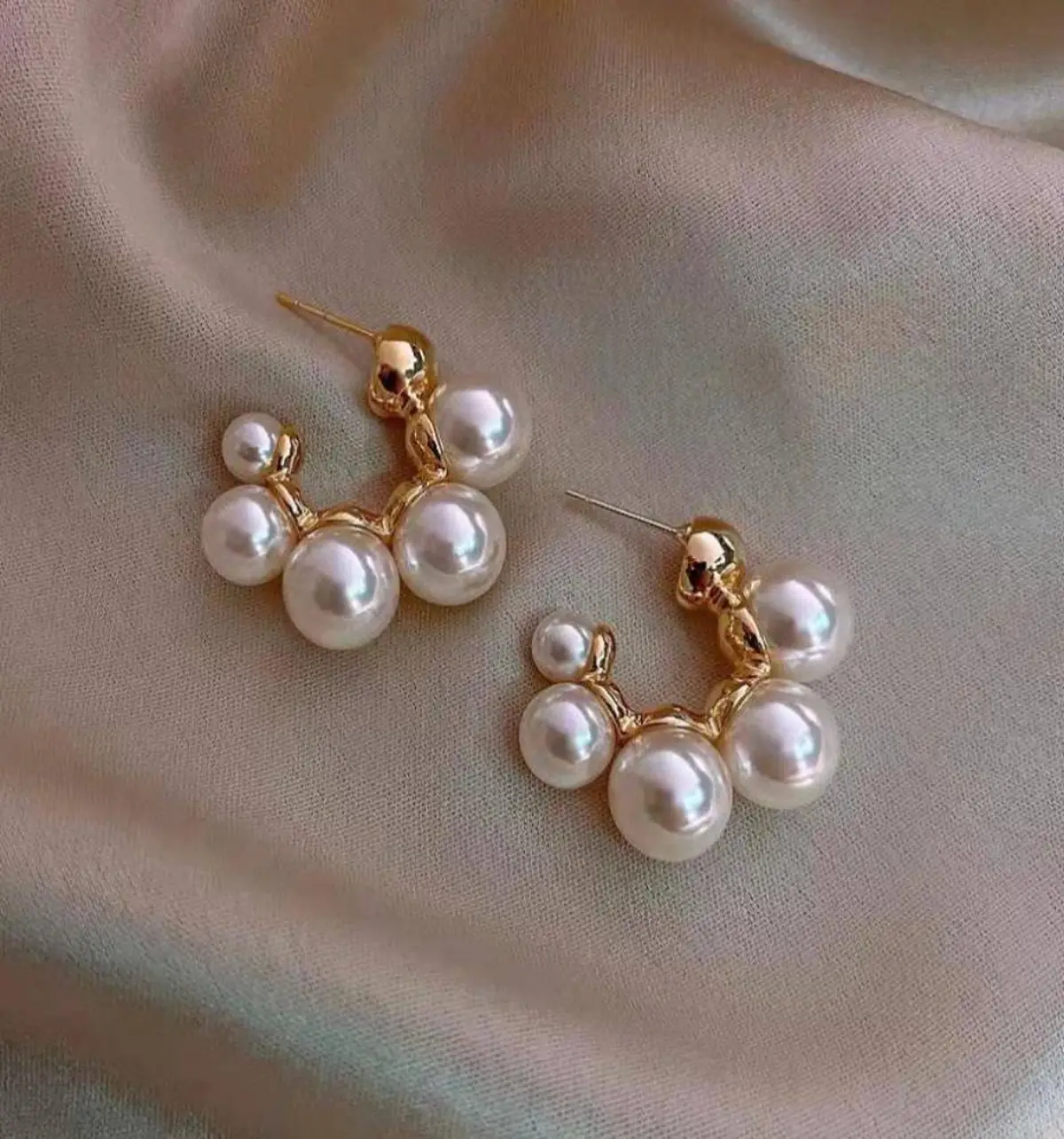 گوشواره مرواریدی طلا باکلاس