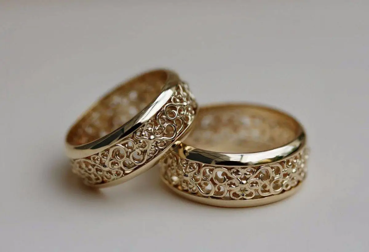 حلقه ازدواج ساده 2024