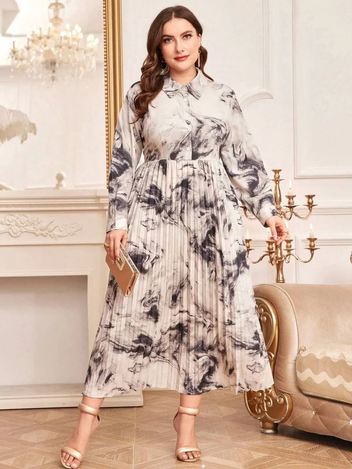 مدل پیراهن نخی گلدار کوتاه 
