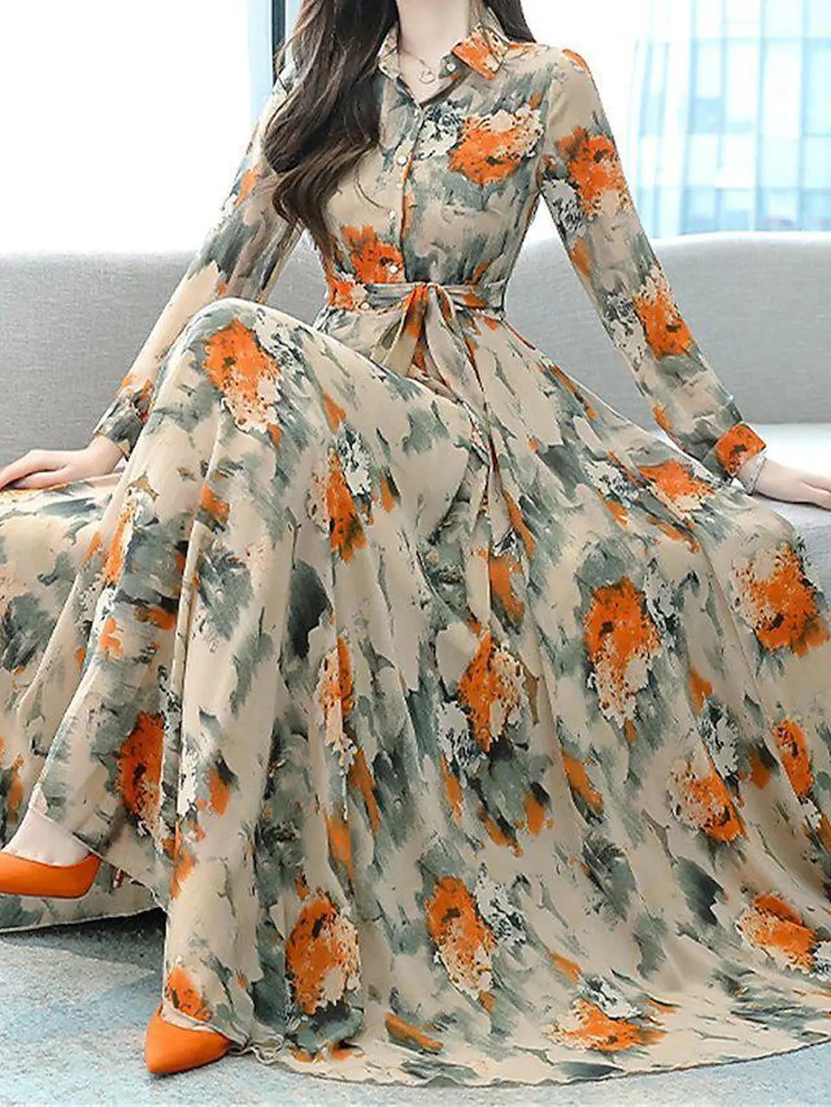 مدل پیراهن نخی اینستا 